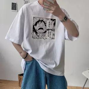 One Piece Cartoon T shirt casual tshirt homme streetwear man Women t-shirt boys clothes anime summer top tees Luffy T Shirt Male