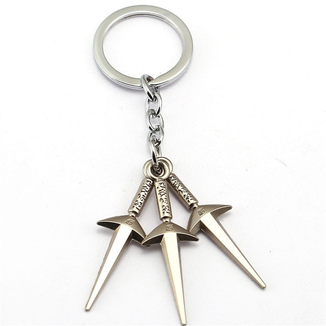 Japan Anime Naruto Keychain palm-leaf Fan Uchiha Madara Key chains Holder Keyring men Accessoires Llaveros porte clef dawn