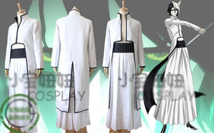 Bleach Cosplay - Bleach Whit Ulquiorra Cifer Grimmjow Jaggerjack Cosplay Costume Unisex full set clothes