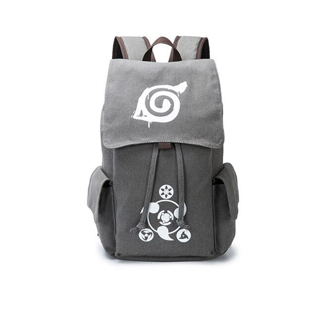 Student Anime Shoulder Bag NARUTO Attack On Titan Totoro Death Note Tokyo Ghoul Backpack Adult Men Cool Fashion Raveling Bag