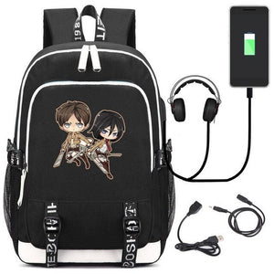 Comic Anime Attack on Titan Backpack School Bags Children Kids School Backpacks Anime Cartoon Bags Backpack casual Satchel