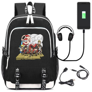 Comic Anime Attack on Titan Backpack School Bags Children Kids School Backpacks Anime Cartoon Bags Backpack casual Satchel