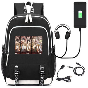 Comic Anime Attack on Titan Backpack School Bags Children Kids School Backpacks Anime Cartoon Bags Backpack casual Satchel