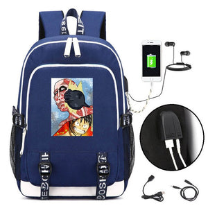 Comic Anime Attack on Titan Backpack School Bags Children Kids School Backpacks Anime Cartoon Bags Backpack casual Satchel