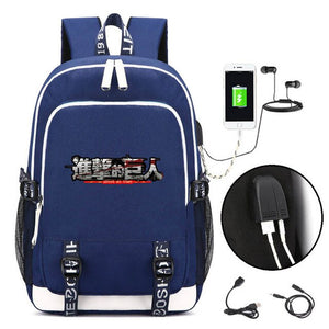Comic Anime Attack on Titan Backpack School Bags Children Kids School Backpacks Anime Cartoon Bags Backpack casual Satchel