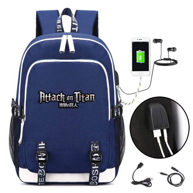 Comic Anime Attack on Titan Backpack School Bags Children Kids School Backpacks Anime Cartoon Bags Backpack casual Satchel