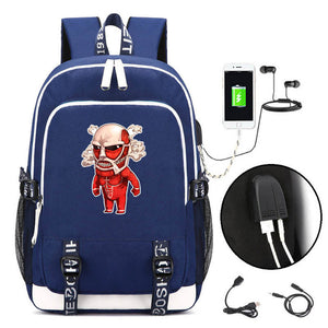 Comic Anime Attack on Titan Backpack School Bags Children Kids School Backpacks Anime Cartoon Bags Backpack casual Satchel
