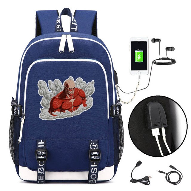 Comic Anime Attack on Titan Backpack School Bags Children Kids School Backpacks Anime Cartoon Bags Backpack casual Satchel