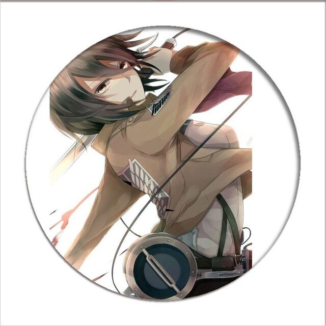 Anime Shingeki no Kyojin Attack on Titan Cosplay Badge Cartoon Brooches Pins Collection bags Badges for Backpacks Clothes