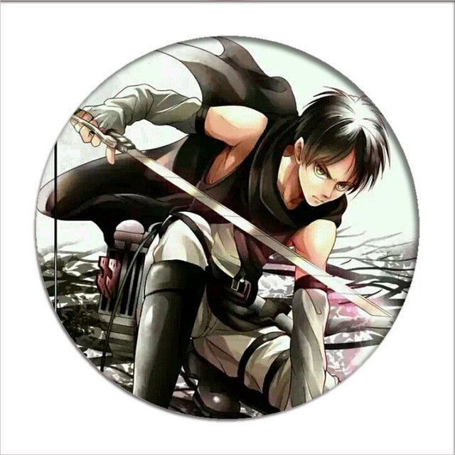 Anime Shingeki no Kyojin Attack on Titan Cosplay Badge Cartoon Brooches Pins Collection bags Badges for Backpacks Clothes