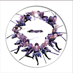 Anime Shingeki no Kyojin Attack on Titan Cosplay Badge Cartoon Brooches Pins Collection bags Badges for Backpacks Clothes