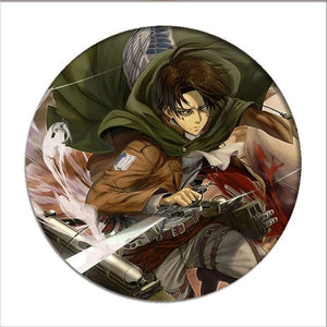 Anime Shingeki no Kyojin Attack on Titan Cosplay Badge Cartoon Brooches Pins Collection bags Badges for Backpacks Clothes