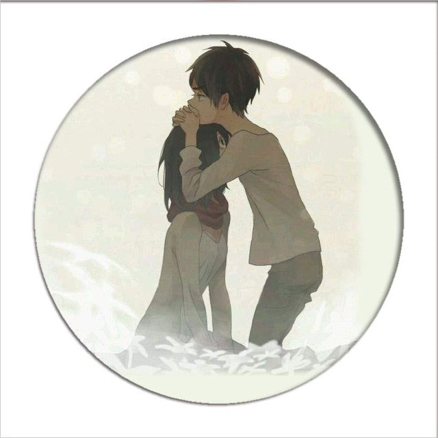 Anime Shingeki no Kyojin Attack on Titan Cosplay Badge Cartoon Brooches Pins Collection bags Badges for Backpacks Clothes