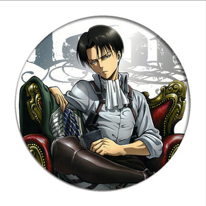 Anime Shingeki no Kyojin Attack on Titan Cosplay Badge Cartoon Brooches Pins Collection bags Badges for Backpacks Clothes