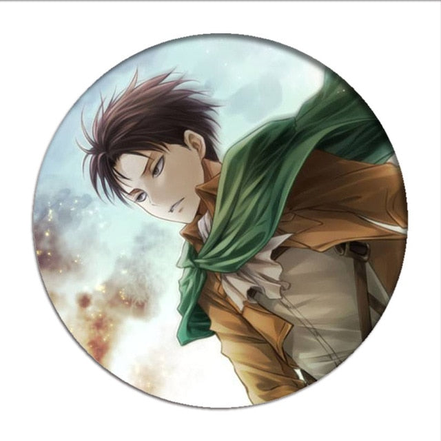 Anime Shingeki no Kyojin Attack on Titan Cosplay Badge Cartoon Brooches Pins Collection bags Badges for Backpacks Clothes