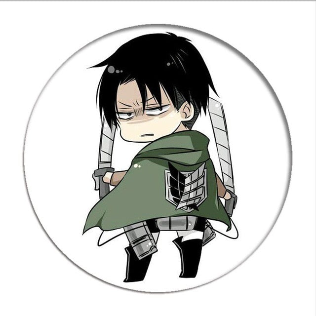 Anime Shingeki no Kyojin Attack on Titan Cosplay Badge Cartoon Brooches Pins Collection bags Badges for Backpacks Clothes