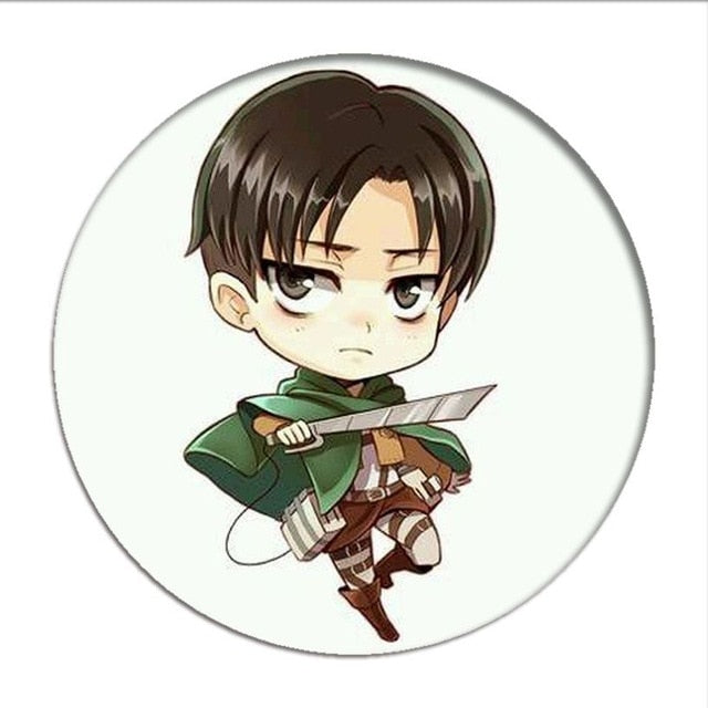 Anime Shingeki no Kyojin Attack on Titan Cosplay Badge Cartoon Brooches Pins Collection bags Badges for Backpacks Clothes
