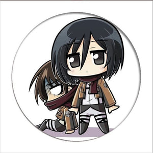 Anime Shingeki no Kyojin Attack on Titan Cosplay Badge Cartoon Brooches Pins Collection bags Badges for Backpacks Clothes