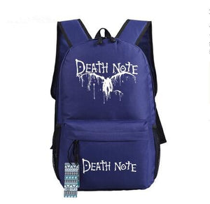 Anime DEATH NOTE Killer Ryuuku Women Backpack Mochila Feminina Canvas School Bags for Teenagers Travel Bagpack Cartoon Bookbag
