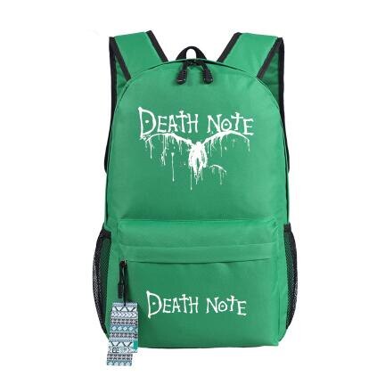 Anime DEATH NOTE Killer Ryuuku Women Backpack Mochila Feminina Canvas School Bags for Teenagers Travel Bagpack Cartoon Bookbag