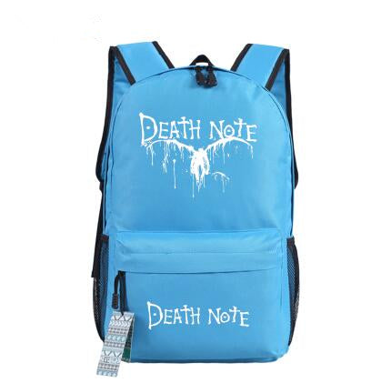 Anime DEATH NOTE Killer Ryuuku Women Backpack Mochila Feminina Canvas School Bags for Teenagers Travel Bagpack Cartoon Bookbag