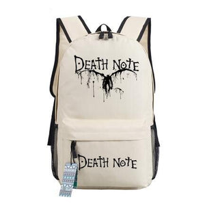 Anime DEATH NOTE Killer Ryuuku Women Backpack Mochila Feminina Canvas School Bags for Teenagers Travel Bagpack Cartoon Bookbag