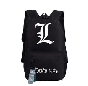 Anime DEATH NOTE Killer Ryuuku Women Backpack Mochila Feminina Canvas School Bags for Teenagers Travel Bagpack Cartoon Bookbag