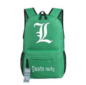 Anime DEATH NOTE Killer Ryuuku Women Backpack Mochila Feminina Canvas School Bags for Teenagers Travel Bagpack Cartoon Bookbag