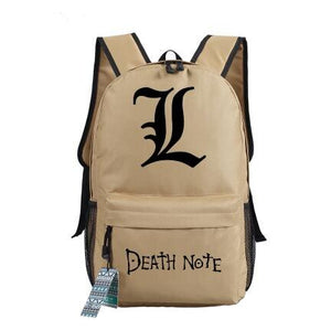 Anime DEATH NOTE Killer Ryuuku Women Backpack Mochila Feminina Canvas School Bags for Teenagers Travel Bagpack Cartoon Bookbag