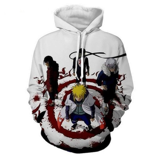 2019 New Arrival Naruto 3D Printed Sweatshirt Boys Tracksuit Sasuke kakashi Printed Hoodies Men Women Fashion Hooded Clothes