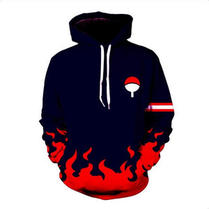 2019 New Arrival Naruto 3D Printed Sweatshirt Boys Tracksuit Sasuke kakashi Printed Hoodies Men Women Fashion Hooded Clothes