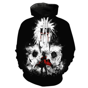 2019 New Arrival Naruto 3D Printed Sweatshirt Boys Tracksuit Sasuke kakashi Printed Hoodies Men Women Fashion Hooded Clothes