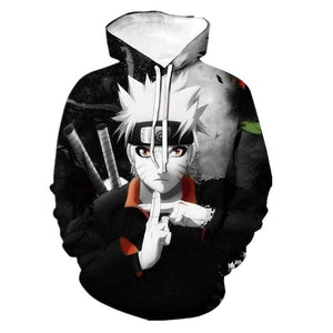 2019 New Arrival Naruto 3D Printed Sweatshirt Boys Tracksuit Sasuke kakashi Printed Hoodies Men Women Fashion Hooded Clothes