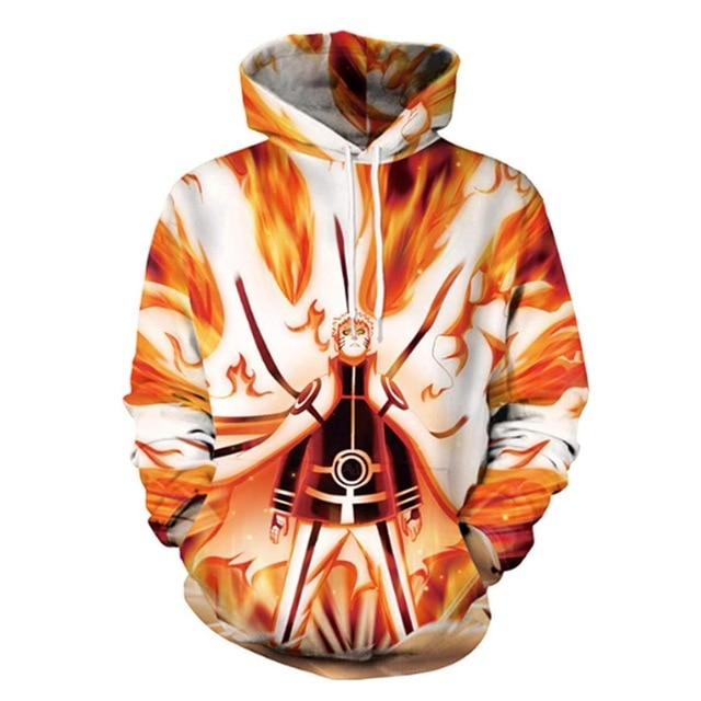 2019 New Arrival Naruto 3D Printed Sweatshirt Boys Tracksuit Sasuke kakashi Printed Hoodies Men Women Fashion Hooded Clothes