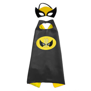 2019 Superhero Capes with Masks for Kids Birthday Party Supplies Party Favor Halloween Costumes Dress Up Girls Boys Cosplay