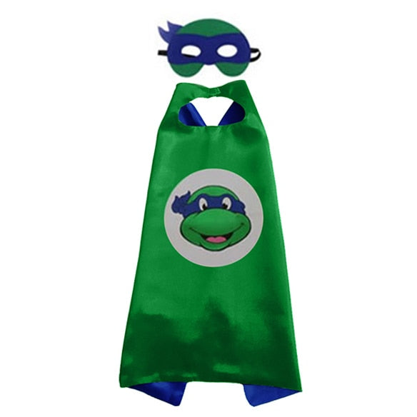 2019 Superhero Capes with Masks for Kids Birthday Party Supplies Party Favor Halloween Costumes Dress Up Girls Boys Cosplay