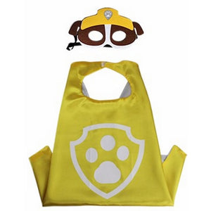 2019 Superhero Capes with Masks for Kids Birthday Party Supplies Party Favor Halloween Costumes Dress Up Girls Boys Cosplay