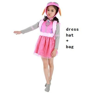 New Kids Carnival Clothing Children Spotted Dogs Marshall Chase Skye Cosplay Costume Boy Girl Halloween Anime Cosplay Party