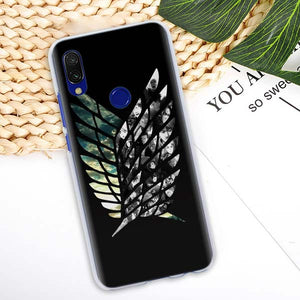 anime Attack On Titan girl Case Cover for Xiaomi Redmi 7 6 6A 5 Plus 5A Note 5 6 7 Pro 4X S2 GO Pocophone F1 Phone case Coque