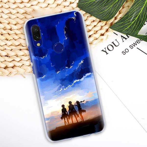 anime Attack On Titan girl Case Cover for Xiaomi Redmi 7 6 6A 5 Plus 5A Note 5 6 7 Pro 4X S2 GO Pocophone F1 Phone case Coque