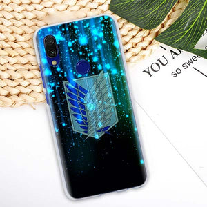 anime Attack On Titan girl Case Cover for Xiaomi Redmi 7 6 6A 5 Plus 5A Note 5 6 7 Pro 4X S2 GO Pocophone F1 Phone case Coque