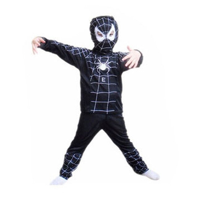 Kids Halloween Costume Carnival Dress Batman Cosplay Spiderman Fantasia Movie Avengers Anime