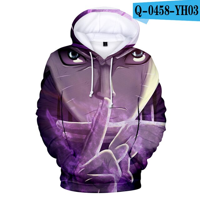 Naruto Men/women 3D Hoodies Sweatshirt Hot Sale New Fashion Sasuke Spring/Autumn Kakashi 3D Cartoon Casual Harajuku Clothes Coat
