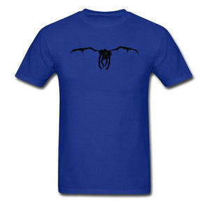 Death Note Ryuk Tshirt Men Custom Personalized T-Shirt 100% Breathable Cotton Fabric Clothes Sweatshirt Horror Movie T Shirt