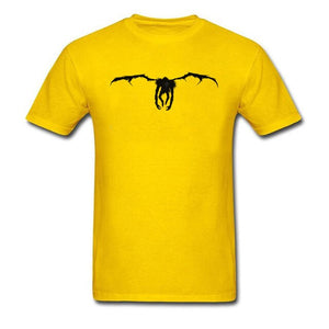 Death Note Ryuk Tshirt Men Custom Personalized T-Shirt 100% Breathable Cotton Fabric Clothes Sweatshirt Horror Movie T Shirt