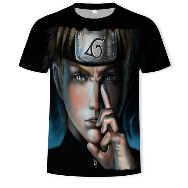 New 2019 HOT 3D Naruto t shirt Men/women Fashion Streetwear Hip Hop Harajuku 3D Print Naruto Men's t shirt Clothes Top