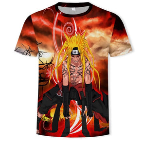 New 2019 HOT 3D Naruto t shirt Men/women Fashion Streetwear Hip Hop Harajuku 3D Print Naruto Men's t shirt Clothes Top