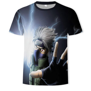 New 2019 HOT 3D Naruto t shirt Men/women Fashion Streetwear Hip Hop Harajuku 3D Print Naruto Men's t shirt Clothes Top