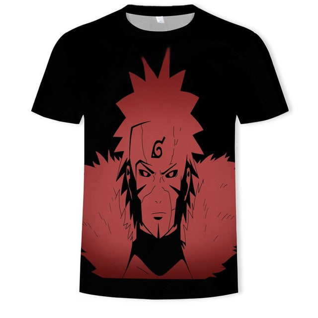 New 2019 HOT 3D Naruto t shirt Men/women Fashion Streetwear Hip Hop Harajuku 3D Print Naruto Men's t shirt Clothes Top
