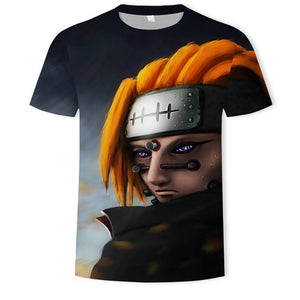 New 2019 HOT 3D Naruto t shirt Men/women Fashion Streetwear Hip Hop Harajuku 3D Print Naruto Men's t shirt Clothes Top